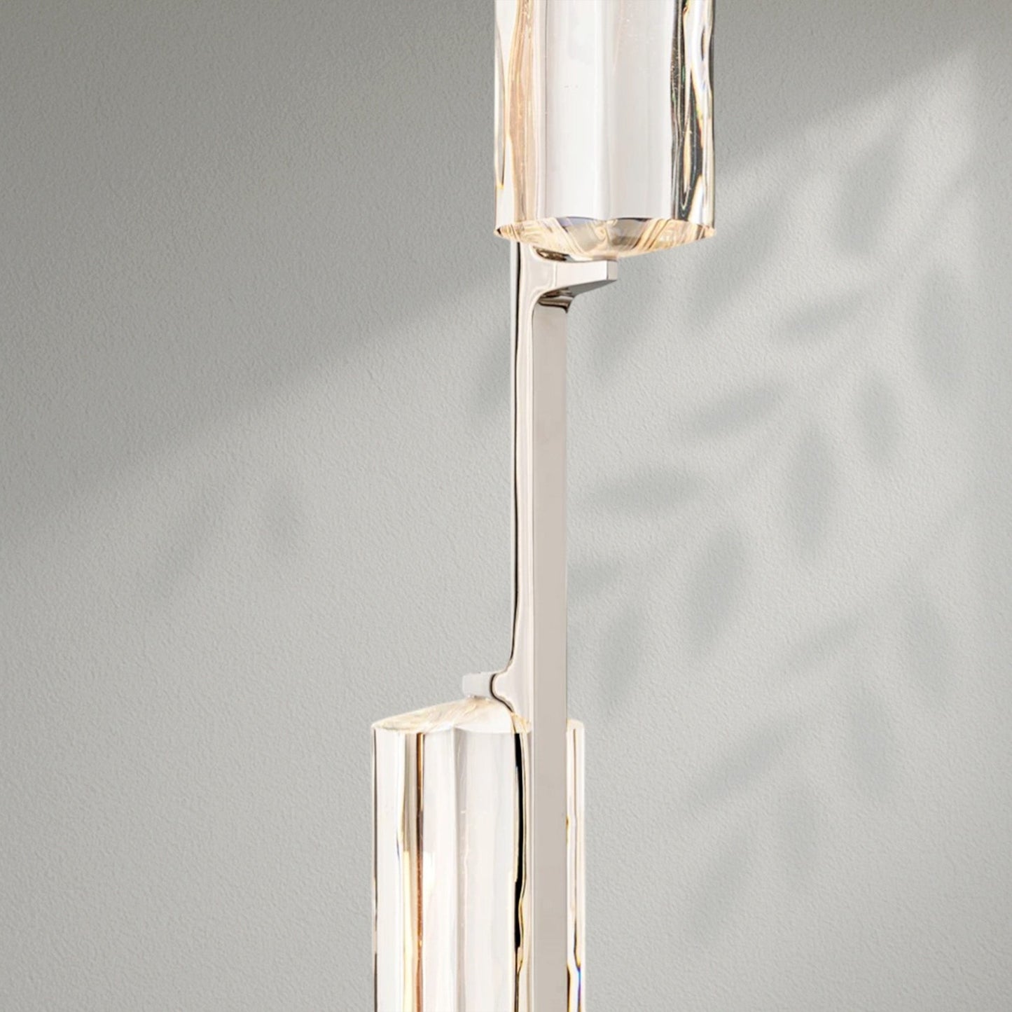 Aedubon Crystal Linear Chandelier 54" - Lightings Menu