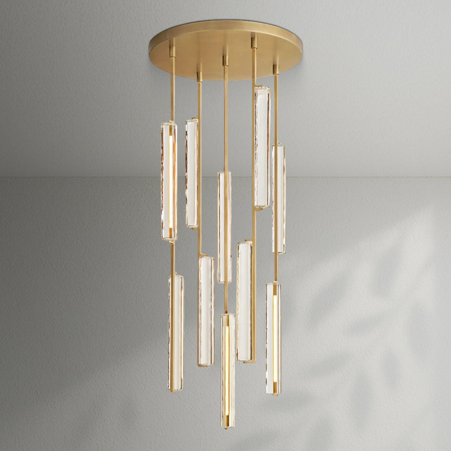 Aedubon Crystal Round Chandelier - Lightings Menu