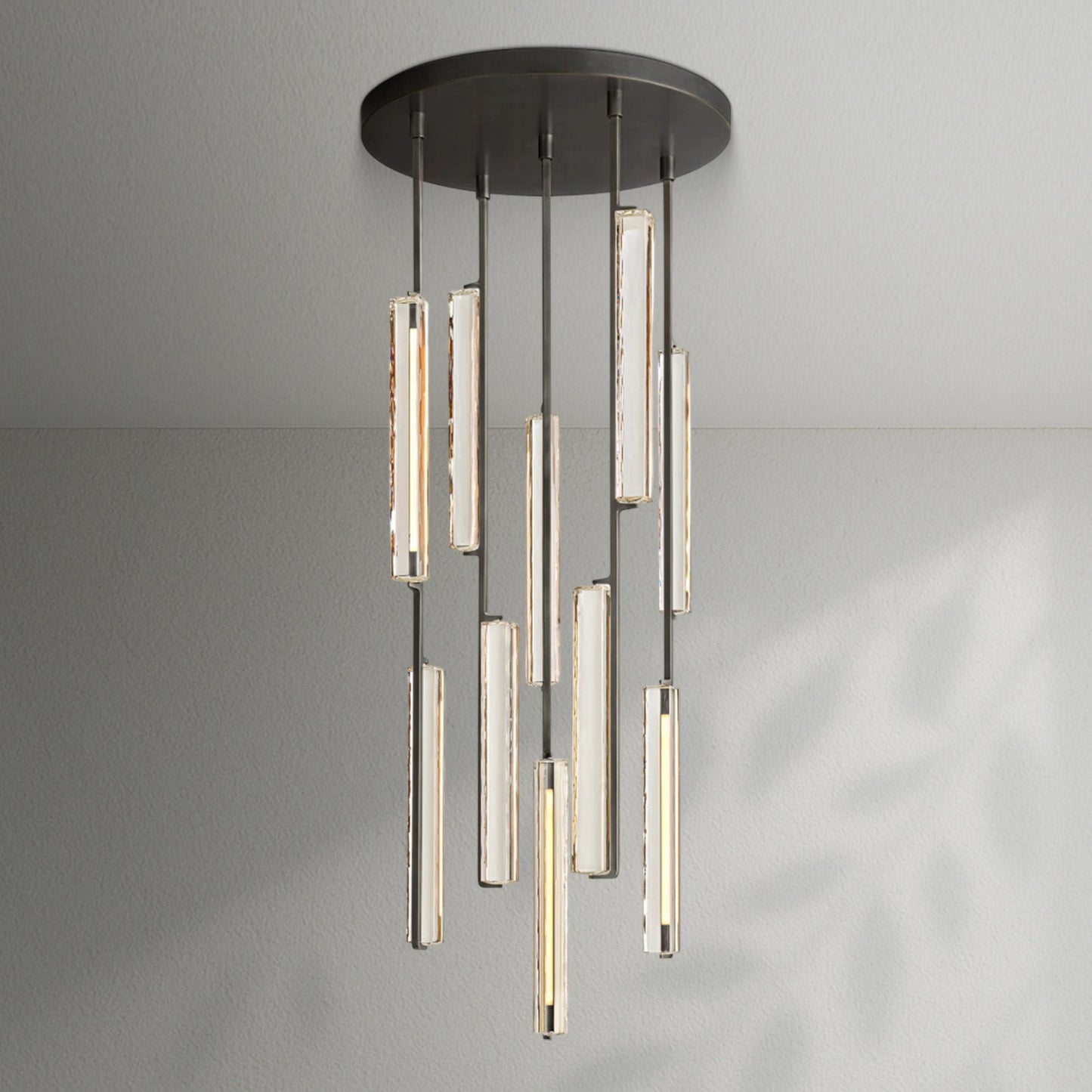 Aedubon Crystal Round Chandelier - Lightings Menu