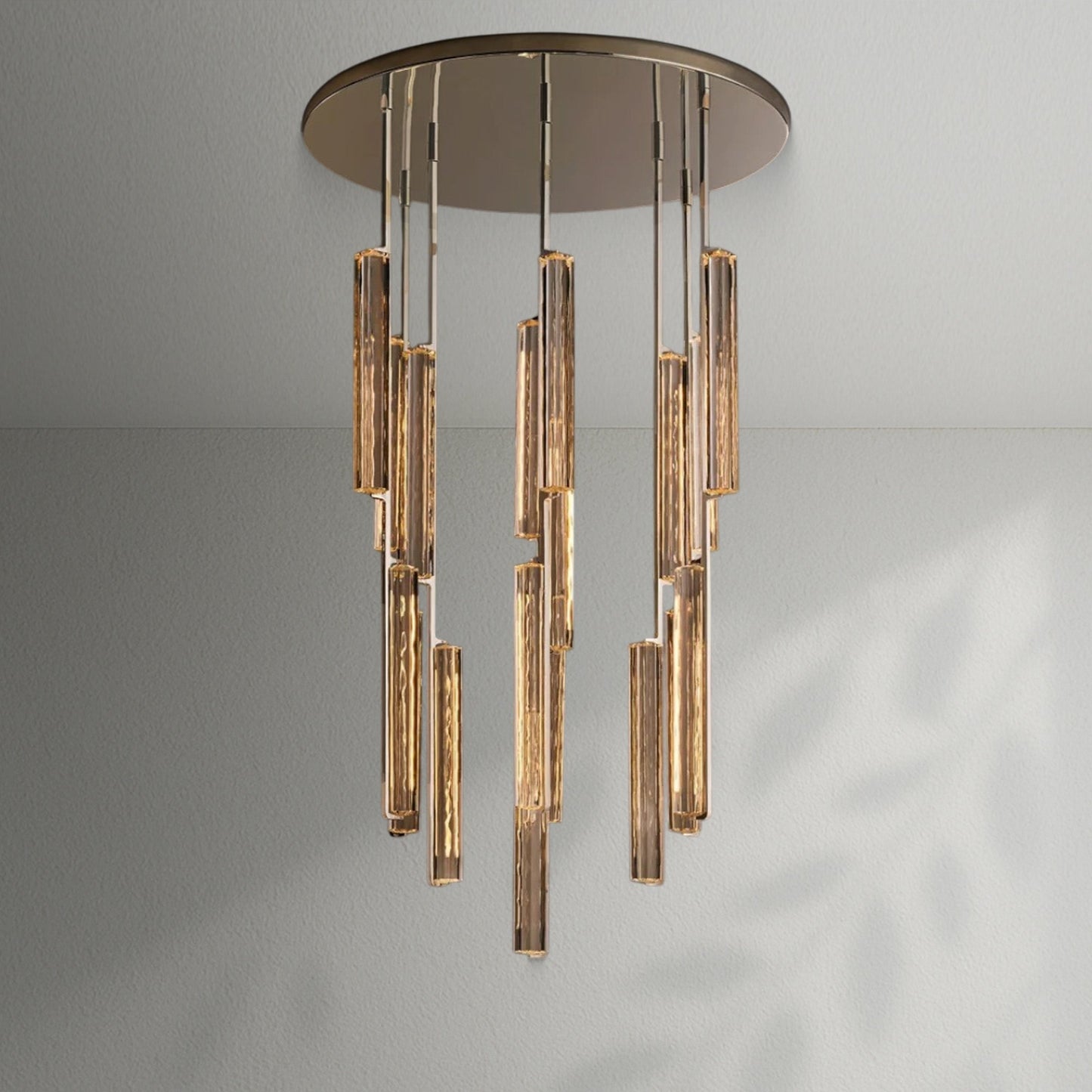 Aedubon Crystal Round Chandelier - Lightings Menu