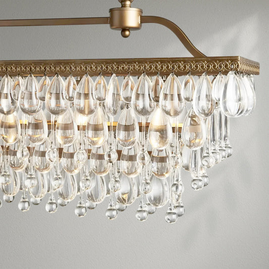 Anabela Rectangular Chandelier - Lightings Menu