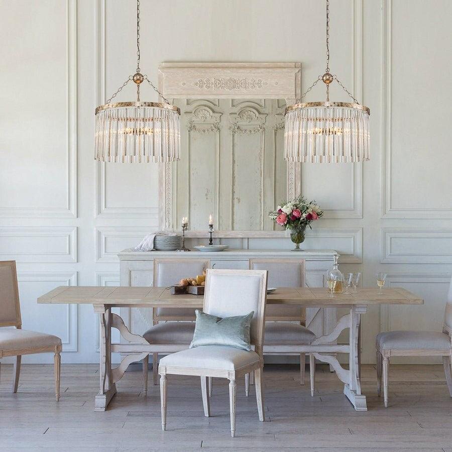 Andalucian Round Chandelier 24"35" - Lightings Menu