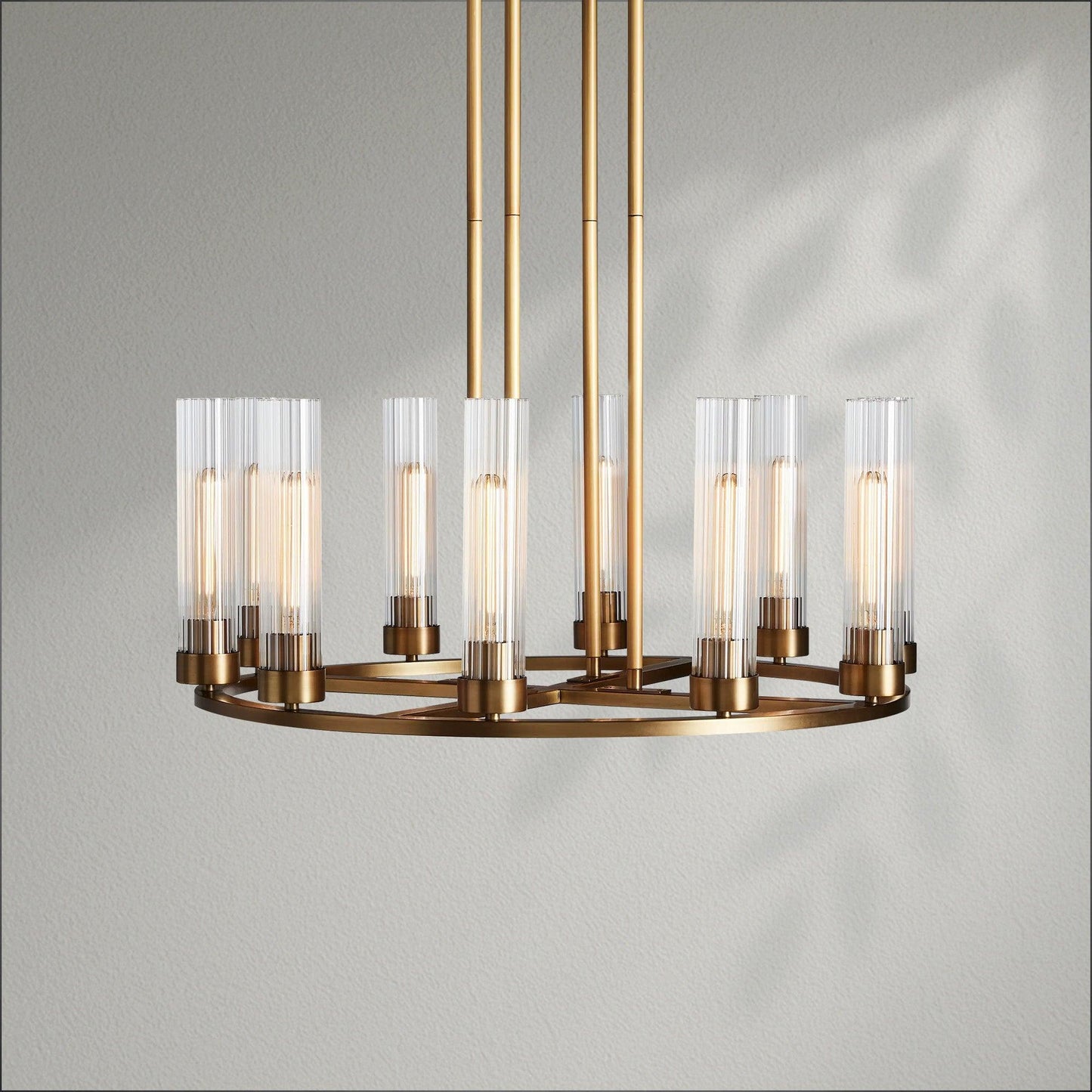 Andrens Round Chandelier 10/12 Light - Lightings Menu