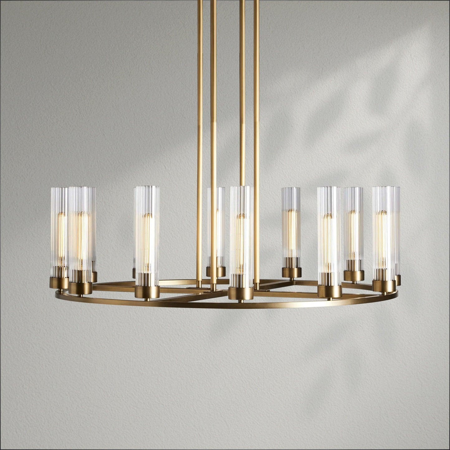 Andrens Round Chandelier 10/12 Light - Lightings Menu