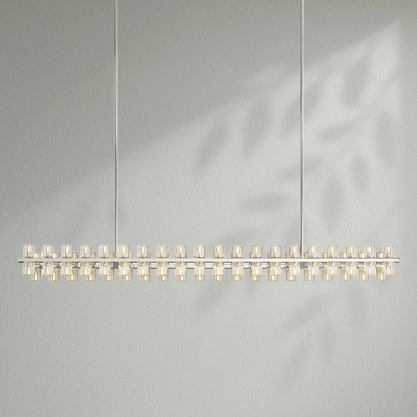 Arcachom Crystal Rectangular Chandelier - Lightings Menu