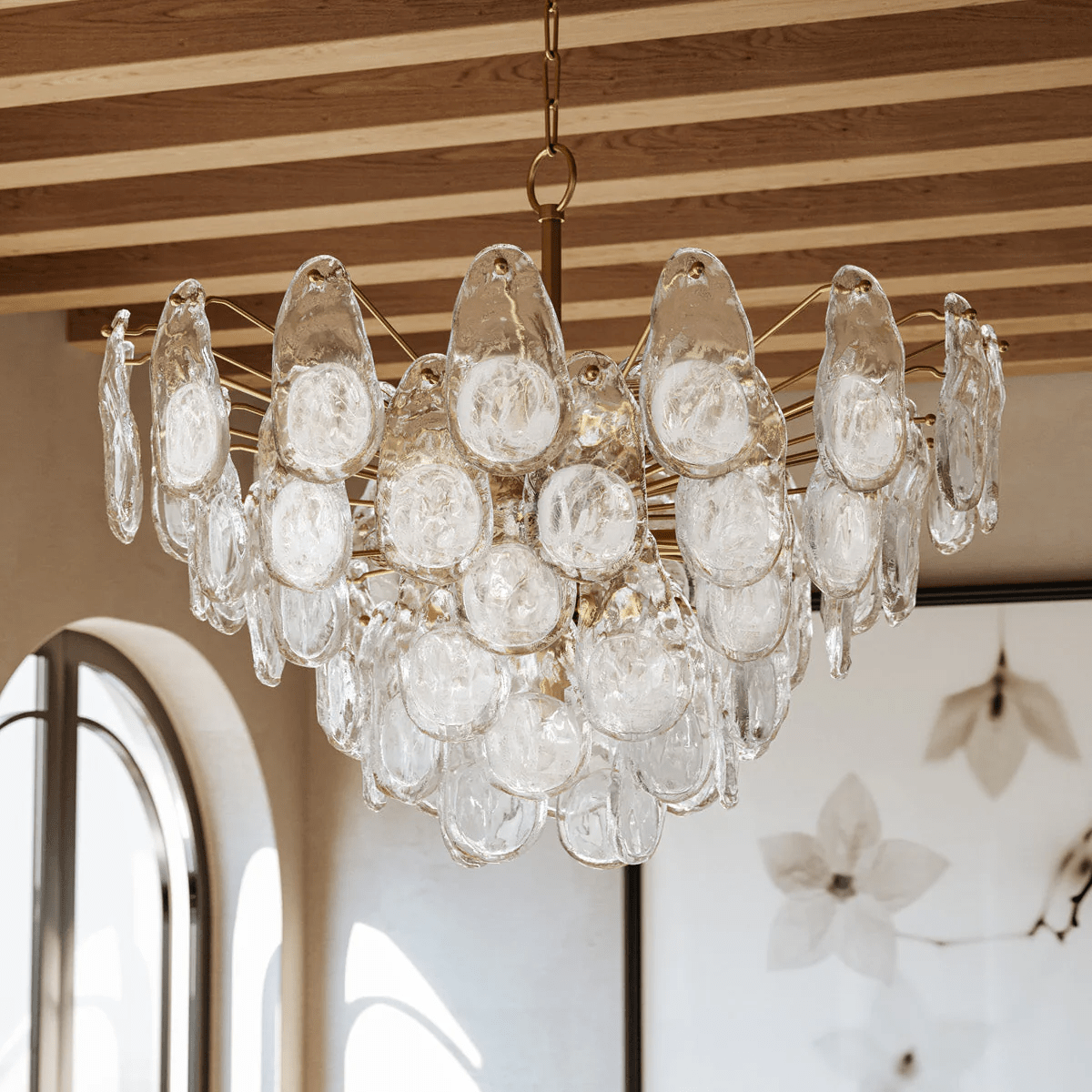 Barcia Clear Design Chandelier - Lightings Menu