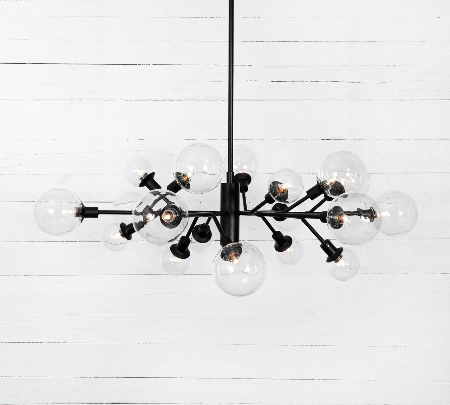 Birchmont Hand - Blown Glass Chandelier 48" - Lightings Menu