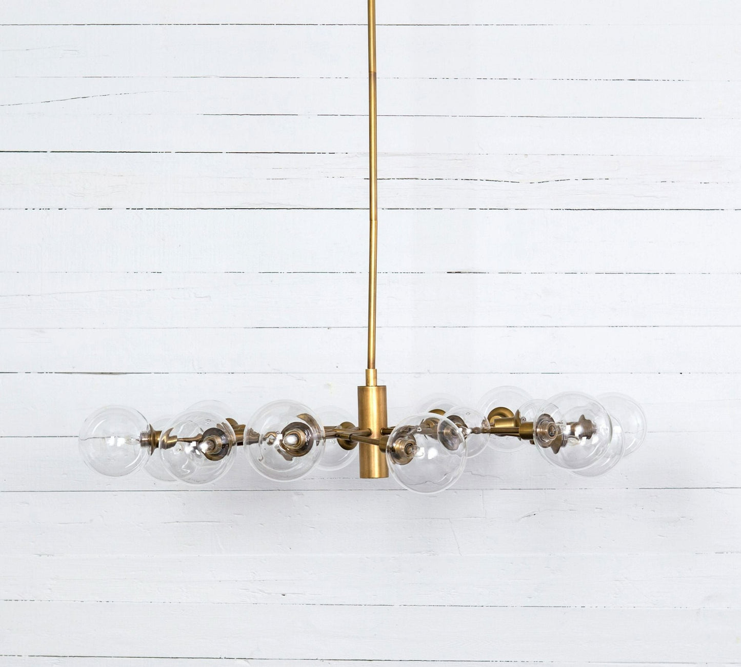 Birchmont Hand - Blown Glass Chandelier 48" - Lightings Menu