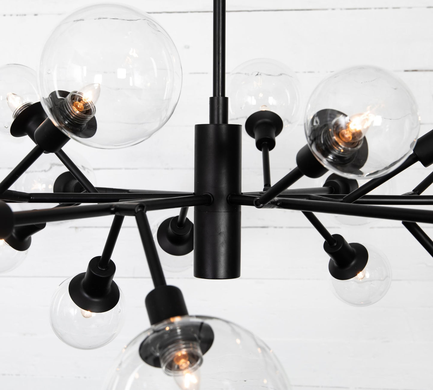 Birchmont Hand - Blown Glass Chandelier 48" - Lightings Menu