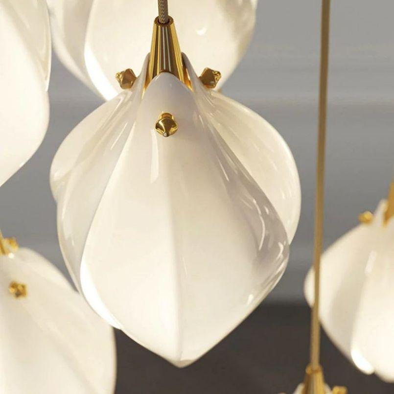 Bloom Ceramic Chandelier - Lightings Menu