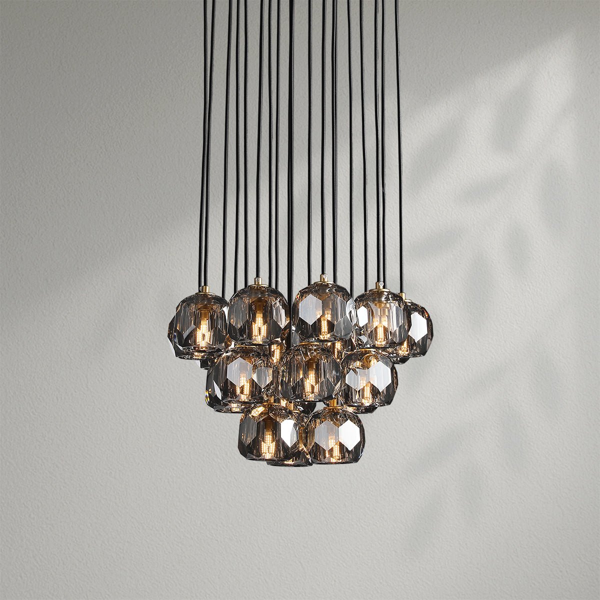 Boule Do Crystal Cluster Round Chandelier - Lightings Menu