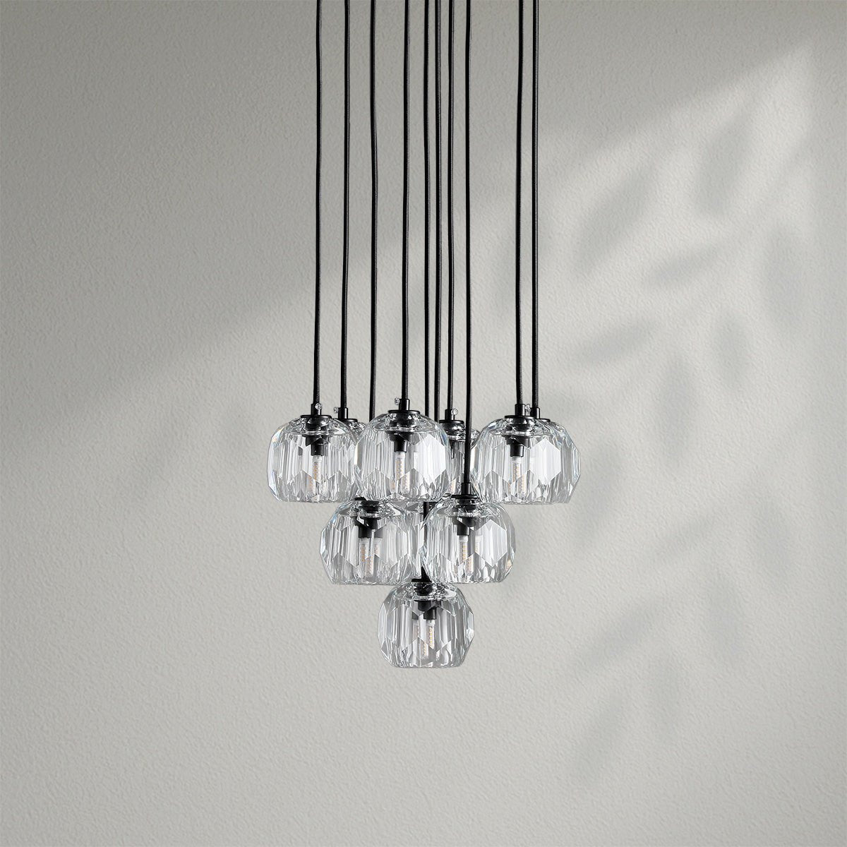 Boule Do Crystal Cluster Round Chandelier - Lightings Menu