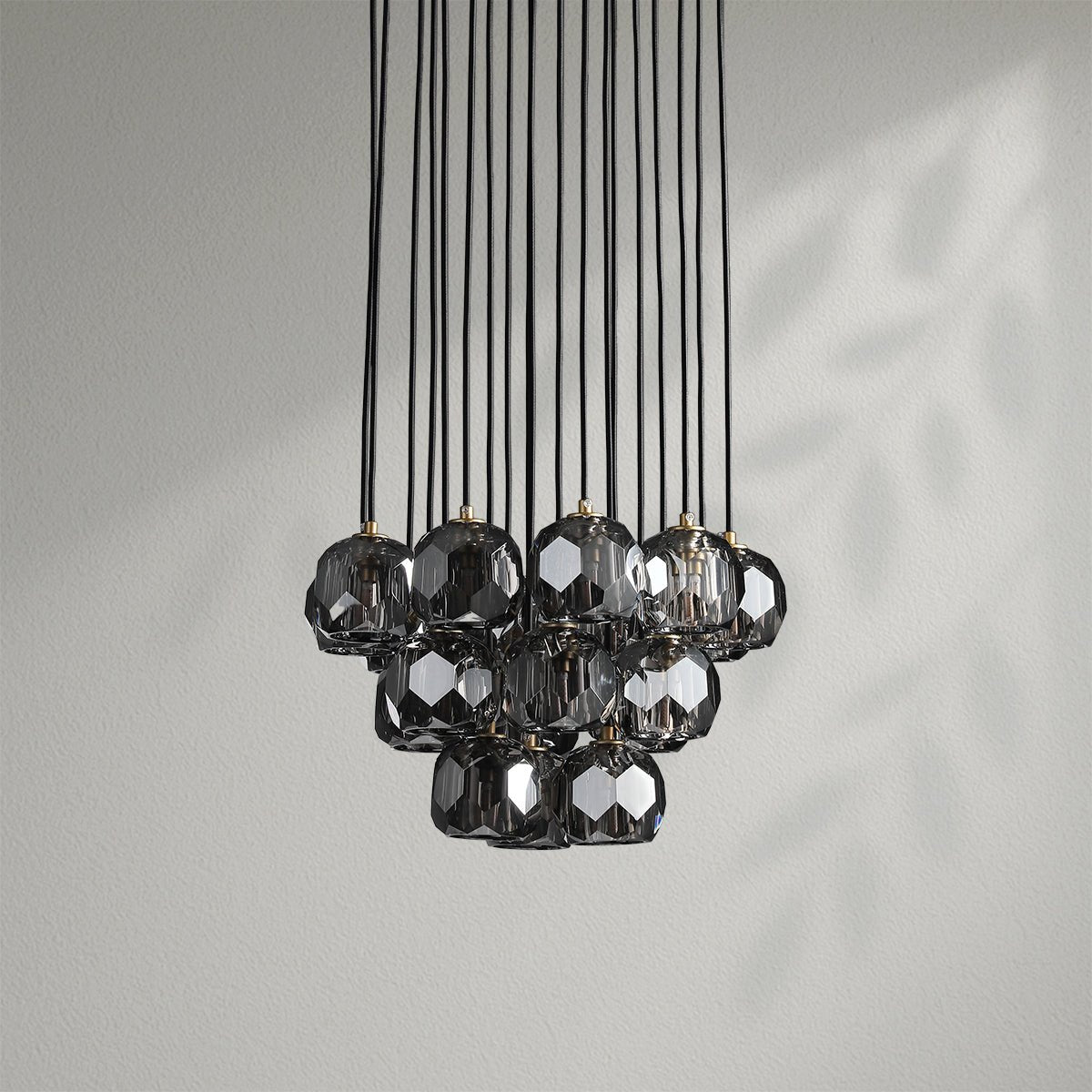Boule Do Crystal Cluster Round Chandelier - Lightings Menu