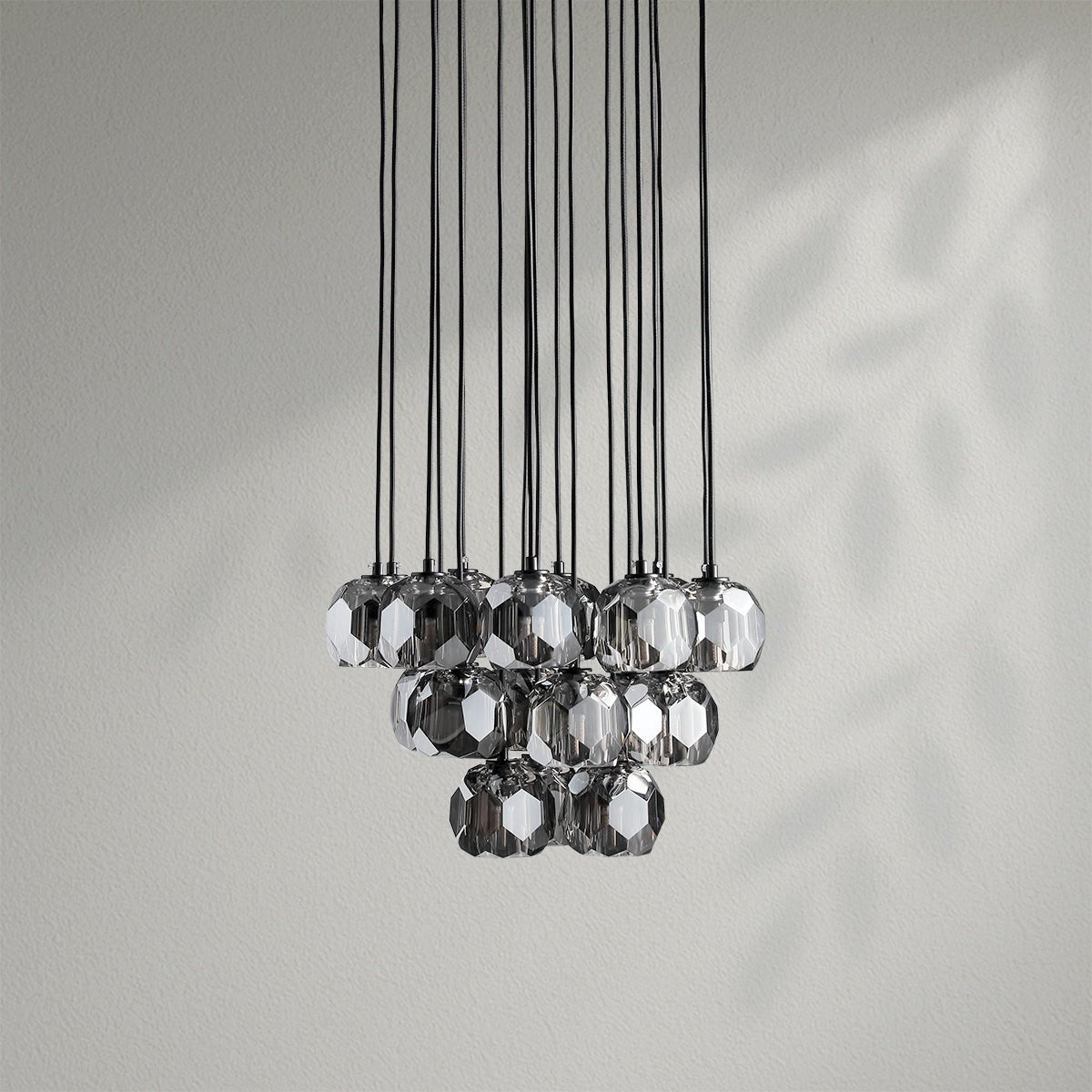 Boule Do Crystal Cluster Round Chandelier - Lightings Menu
