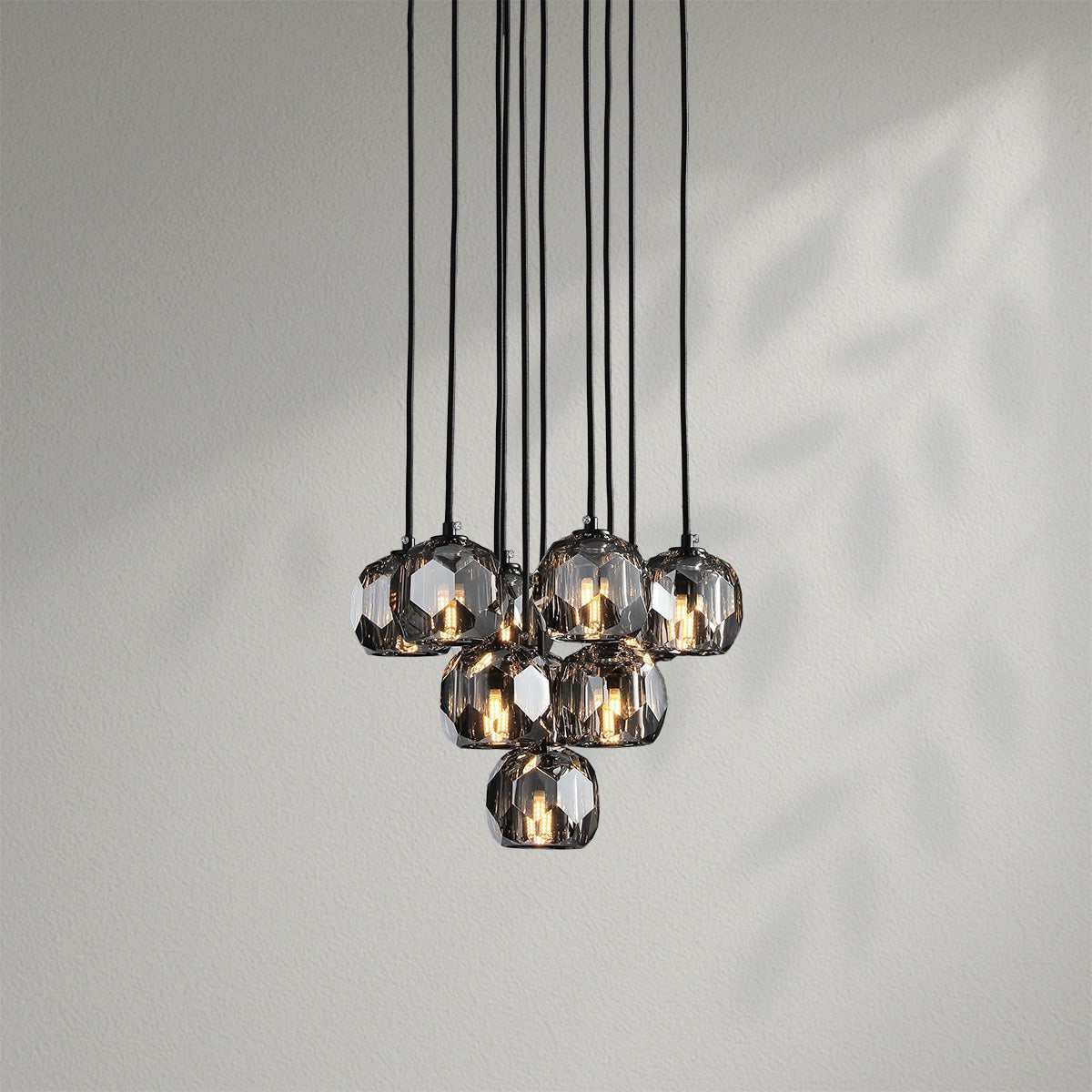 Boule Do Crystal Cluster Round Chandelier - Lightings Menu