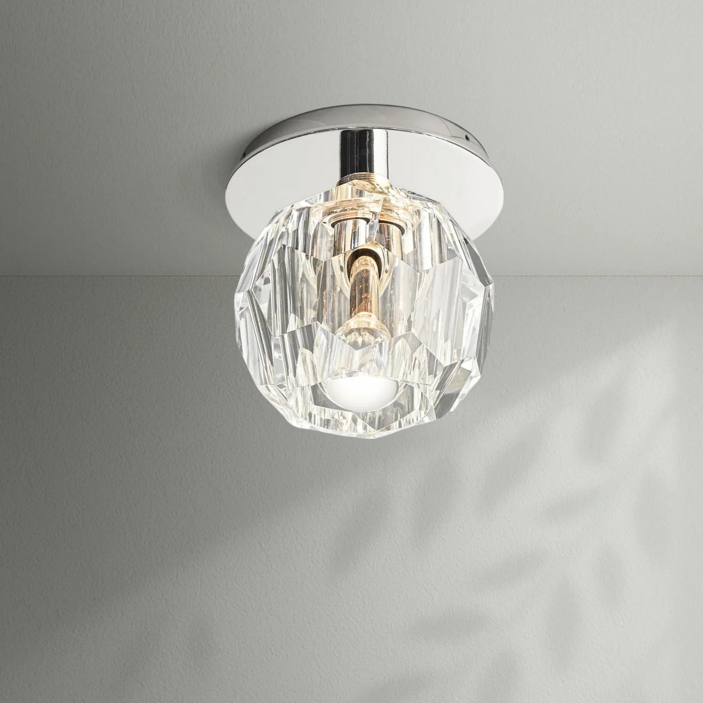 Boule Do Crystal Glass Petite Flushmount - Lightings Menu