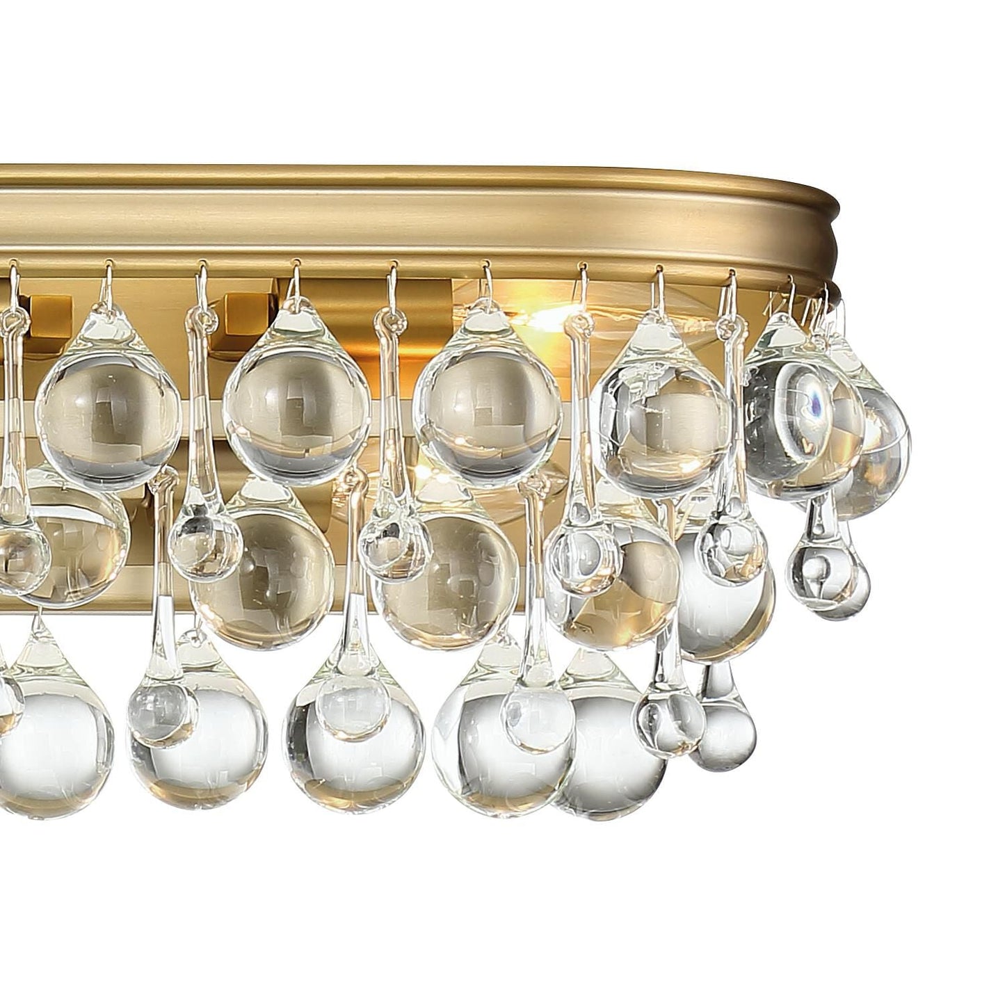Calypso 33 - Inch 8 - Light Crystal Bath Vanity Light - Lightings Menu