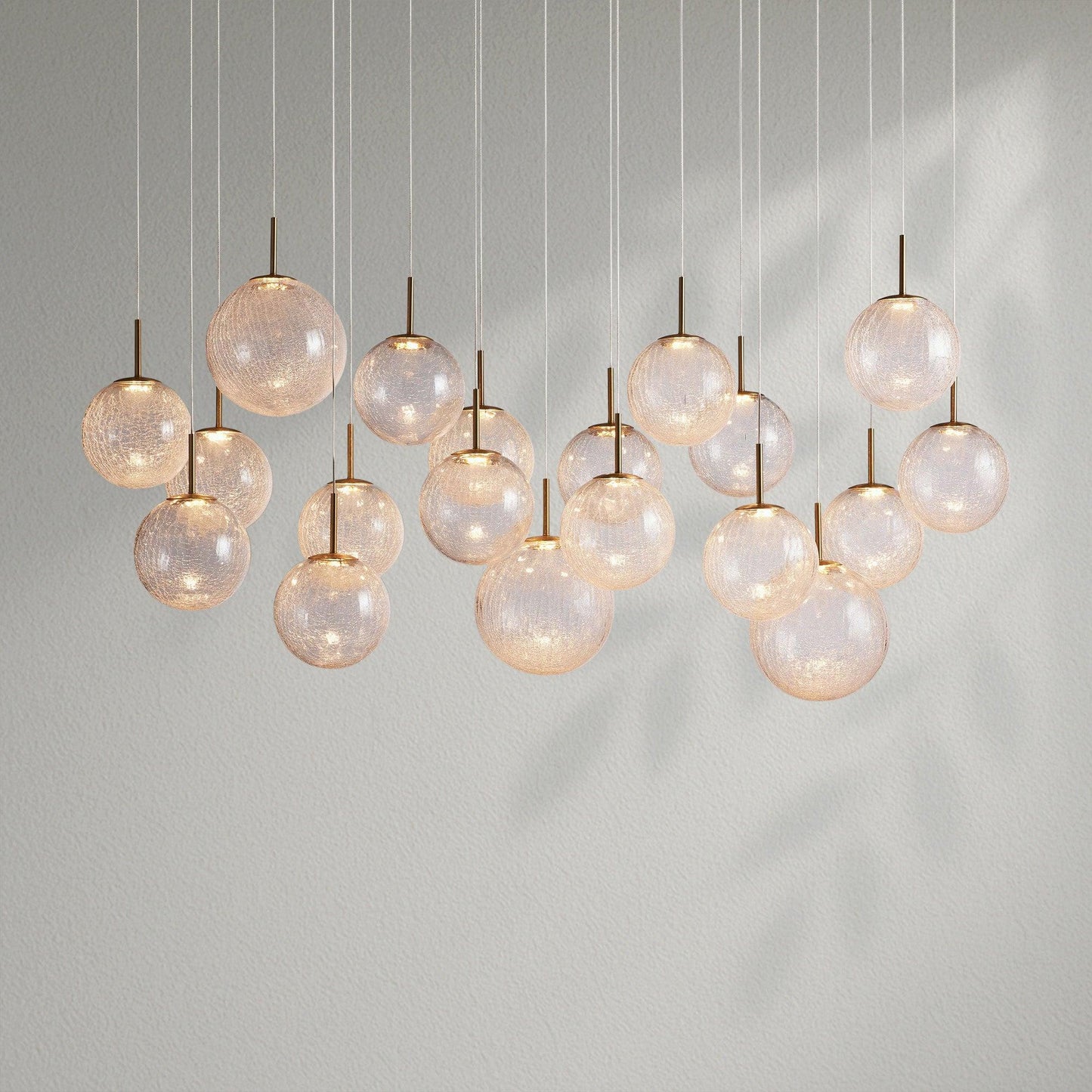 Cason Linear Chandelier 55'' 65'' - Lightings Menu