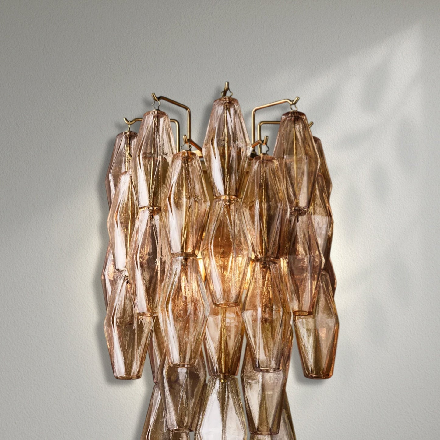 Chiaran Glass Wall Sconce - Lightings Menu