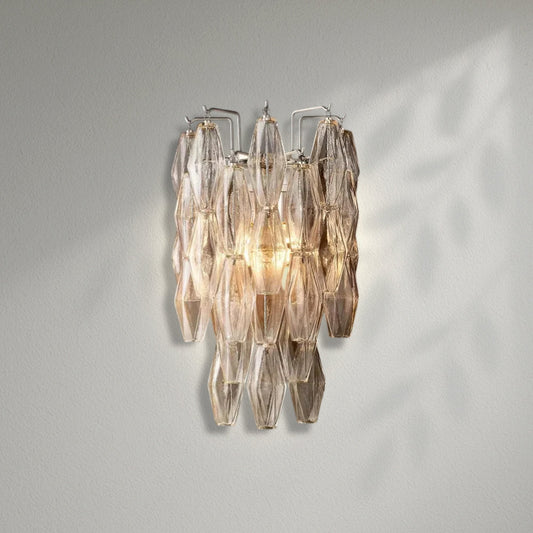 Chiaran Glass Wall Sconce - Lightings Menu