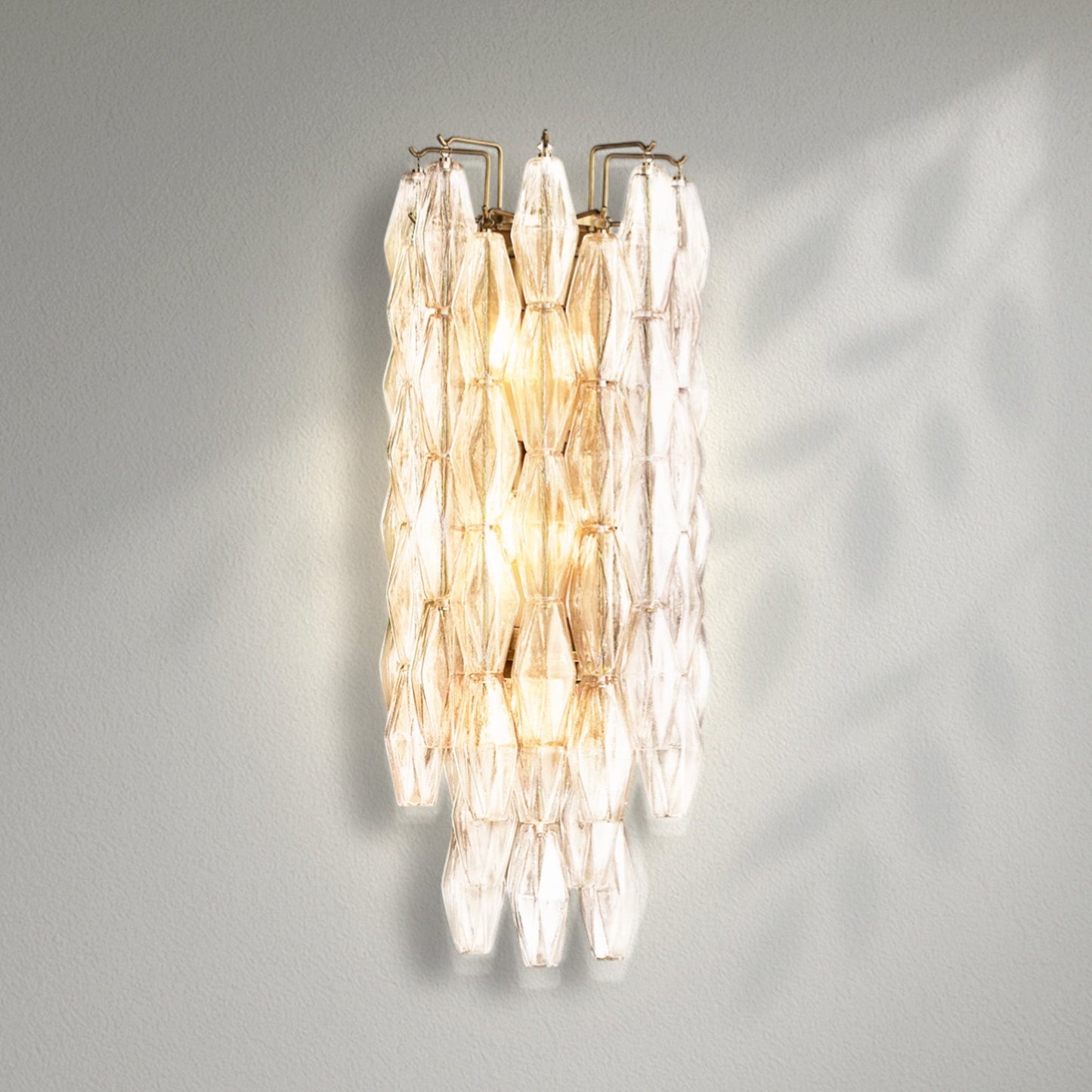 Chiaran Glass Wall Sconce - Lightings Menu