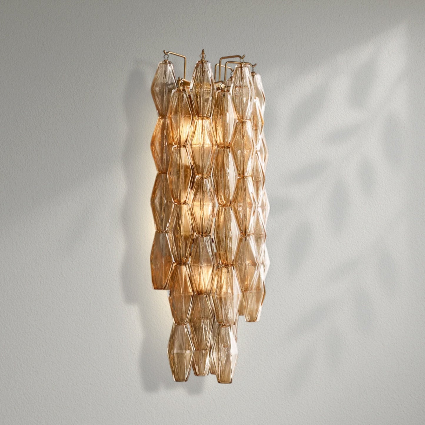 Chiaran Glass Wall Sconce - Lightings Menu