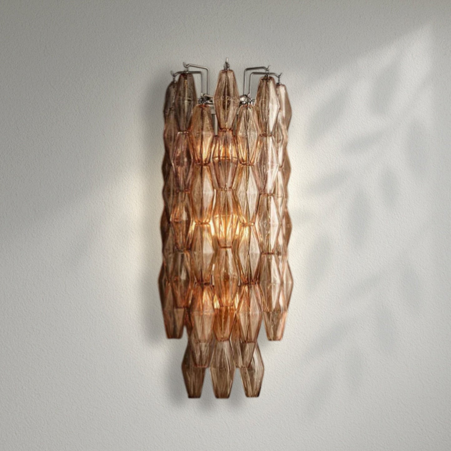 Chiaran Glass Wall Sconce - Lightings Menu