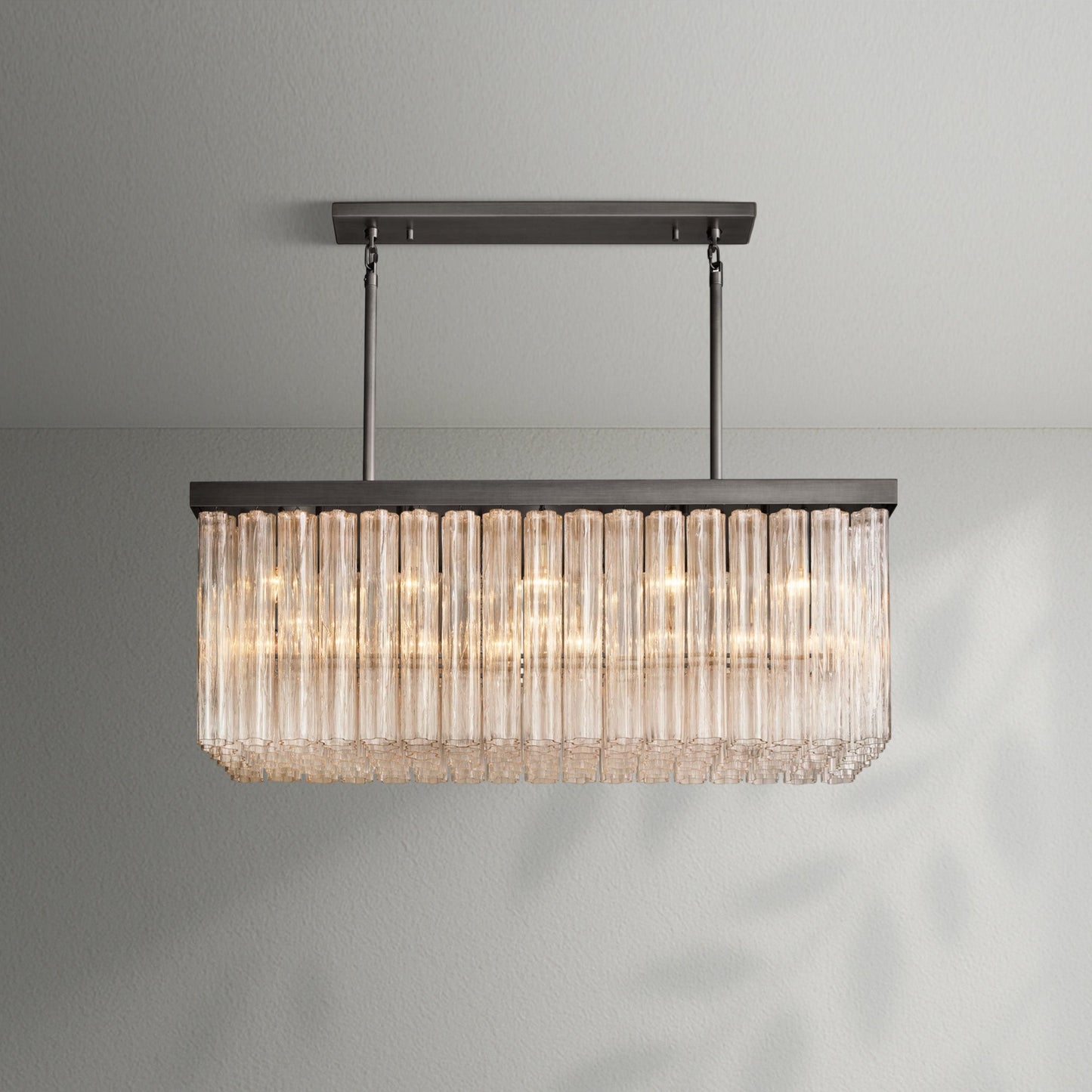 Cielu Rectangular Chandelier - Lightings Menu