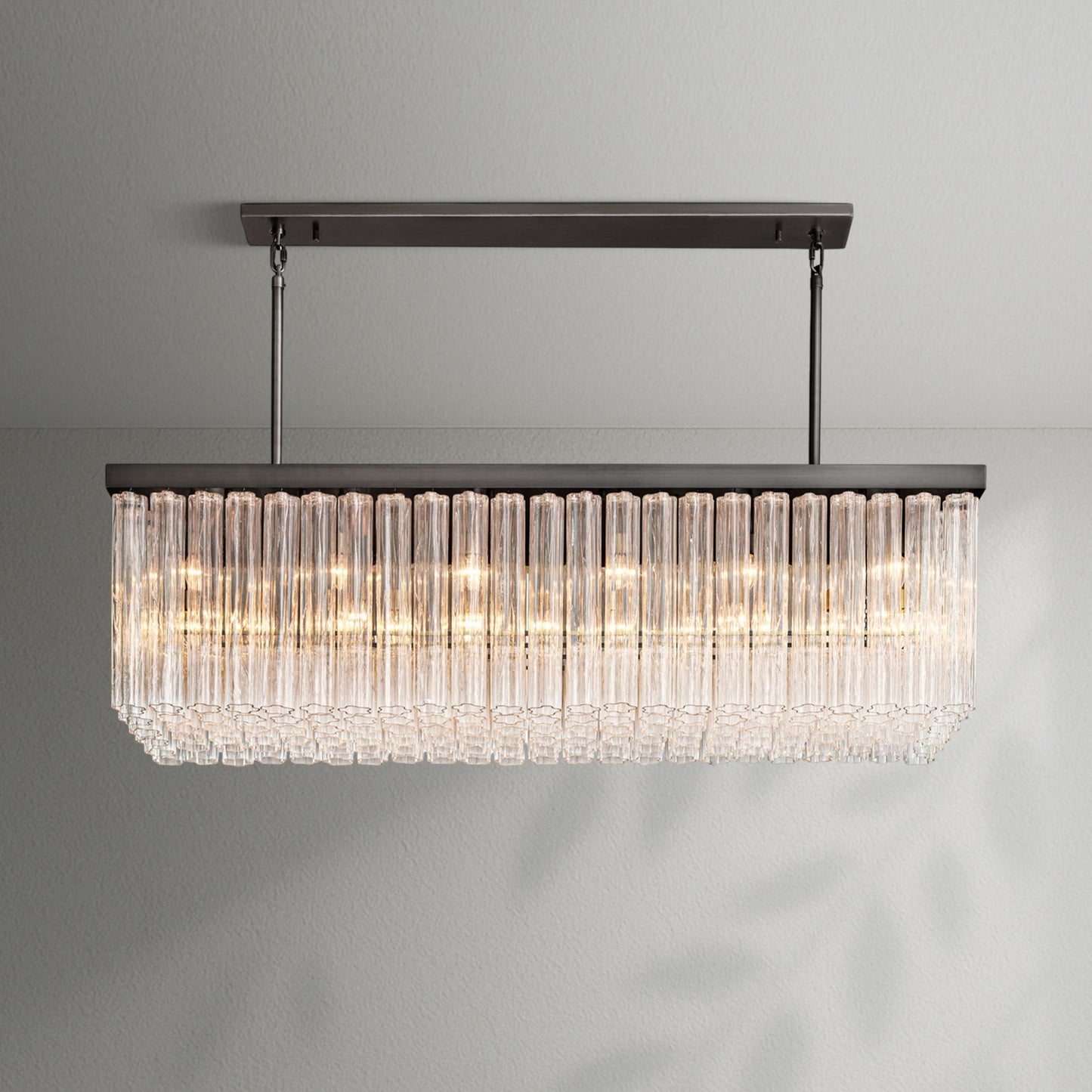Cielu Rectangular Chandelier - Lightings Menu