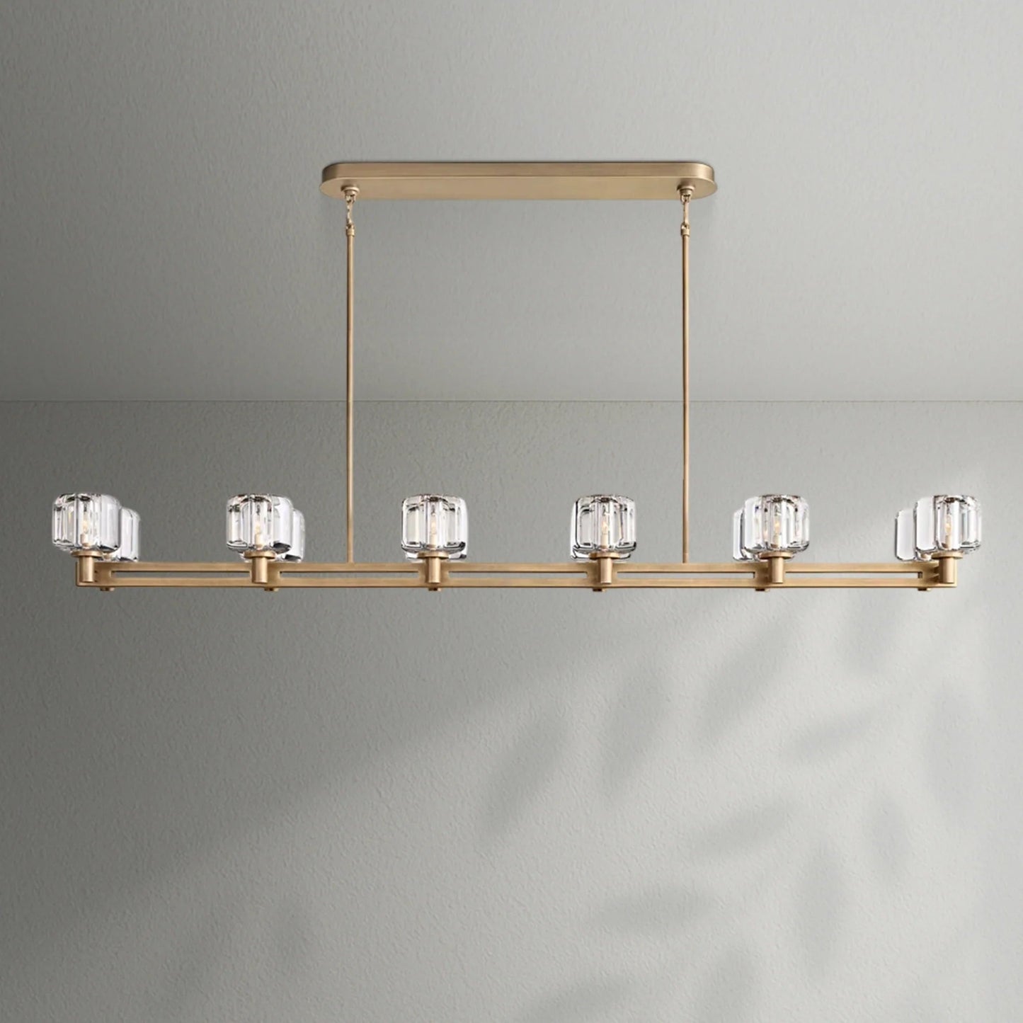 Demaket Double Linear Chandelier - Lightings Menu