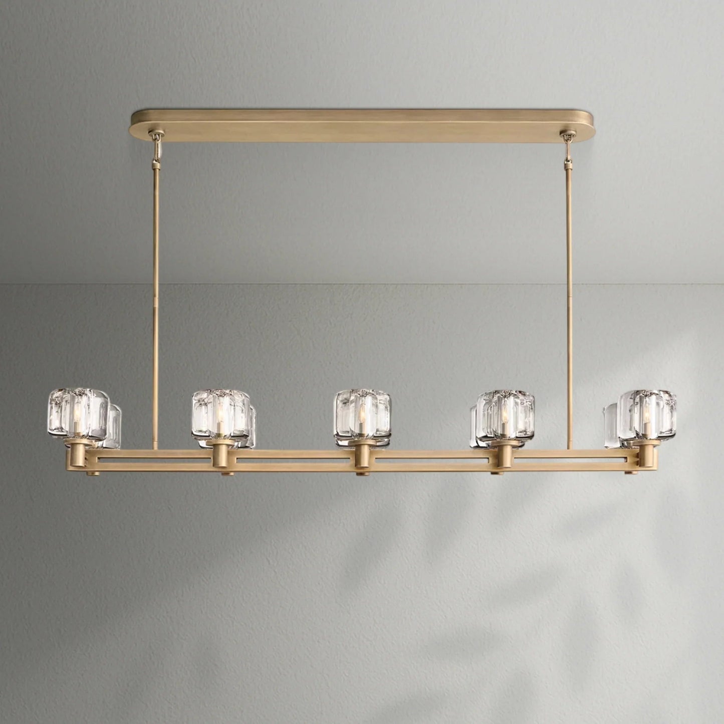 Demaket Double Linear Chandelier - Lightings Menu