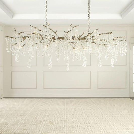 Donna 15 - Light Glass Chandelier - Lightings Menu