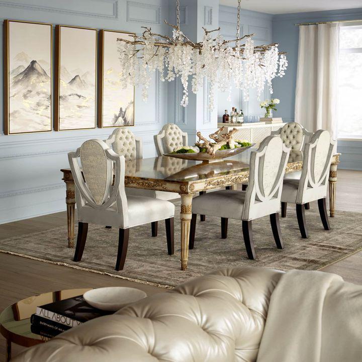 Donna 15 - Light Glass Chandelier - Lightings Menu