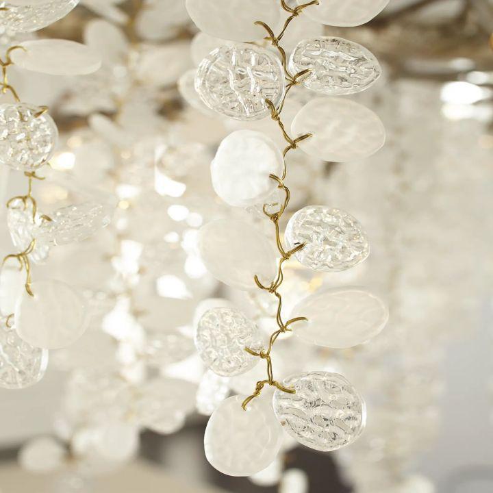 Donna 15 - Light Glass Chandelier - Lightings Menu