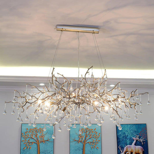 Drios Rain Chandelier - Lightings Menu