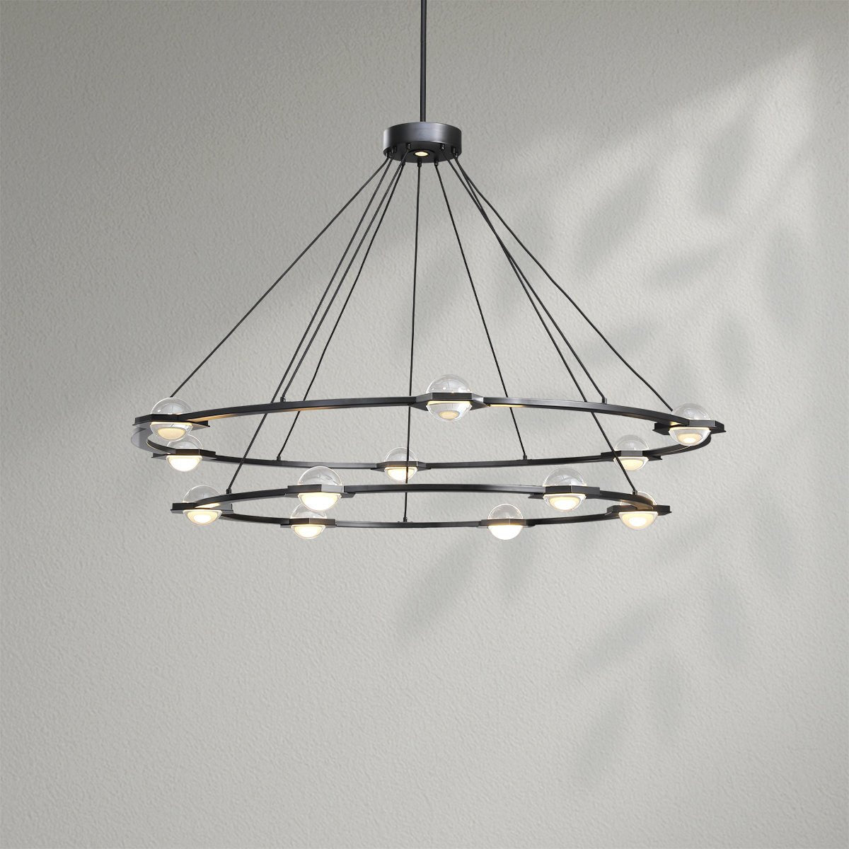 Eclatamt Two - Tier Round Chandelier - Lightings Menu