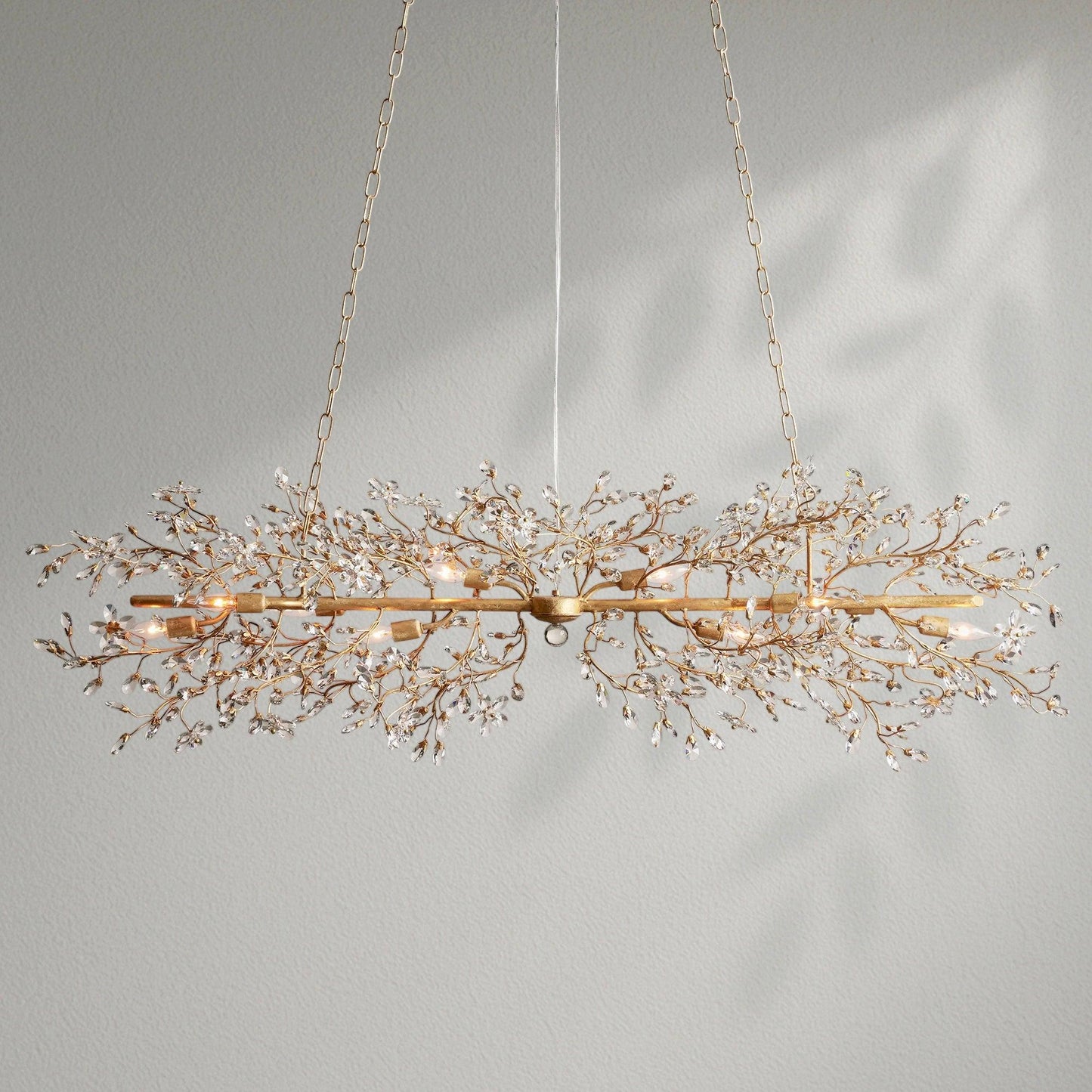 Fioresy Linear Chandelier 43"51"68" - Lightings Menu