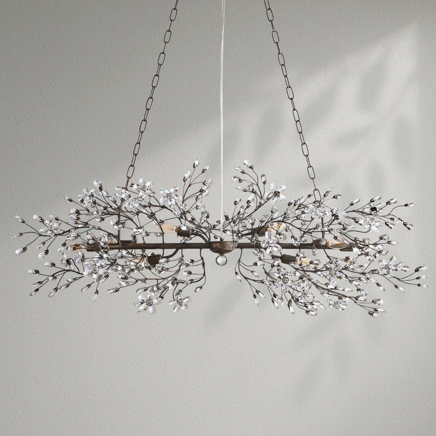 Fioresy Linear Chandelier 43"51"68" - Lightings Menu