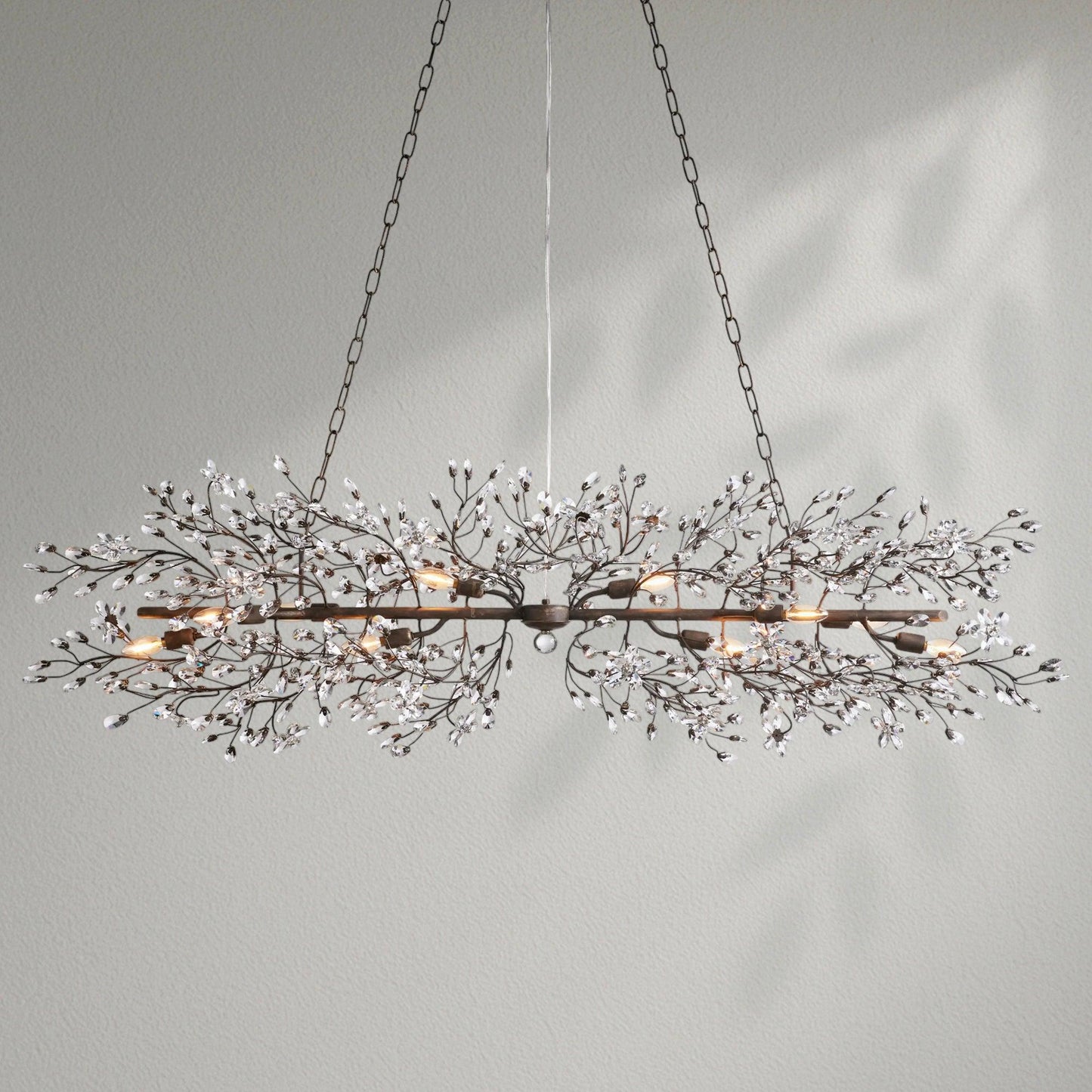 Fioresy Linear Chandelier 43"51"68" - Lightings Menu
