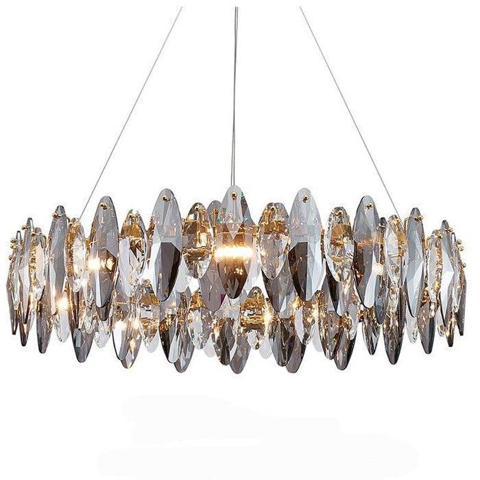 Flor Crystal Round Chandelier - Lightings Menu