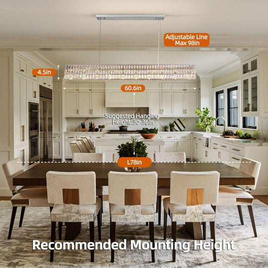 Gadsden Crystal Series Chandelier - Lightings Menu