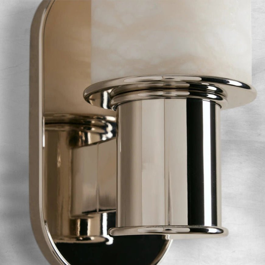 Harlien Alabaster Wall Sconce - Lightings Menu