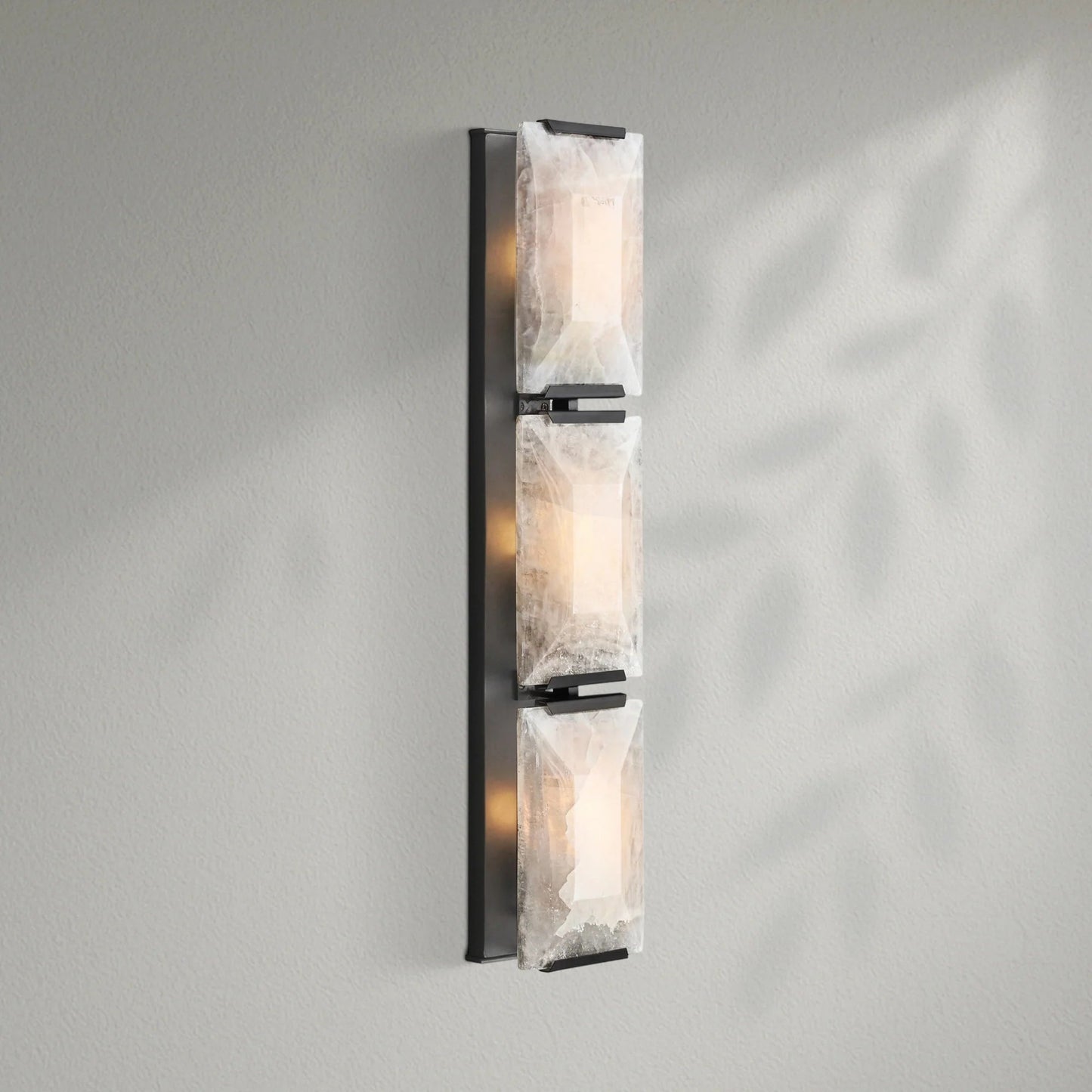 Harlows Calcite Triple Wall Sconce - Lightings Menu