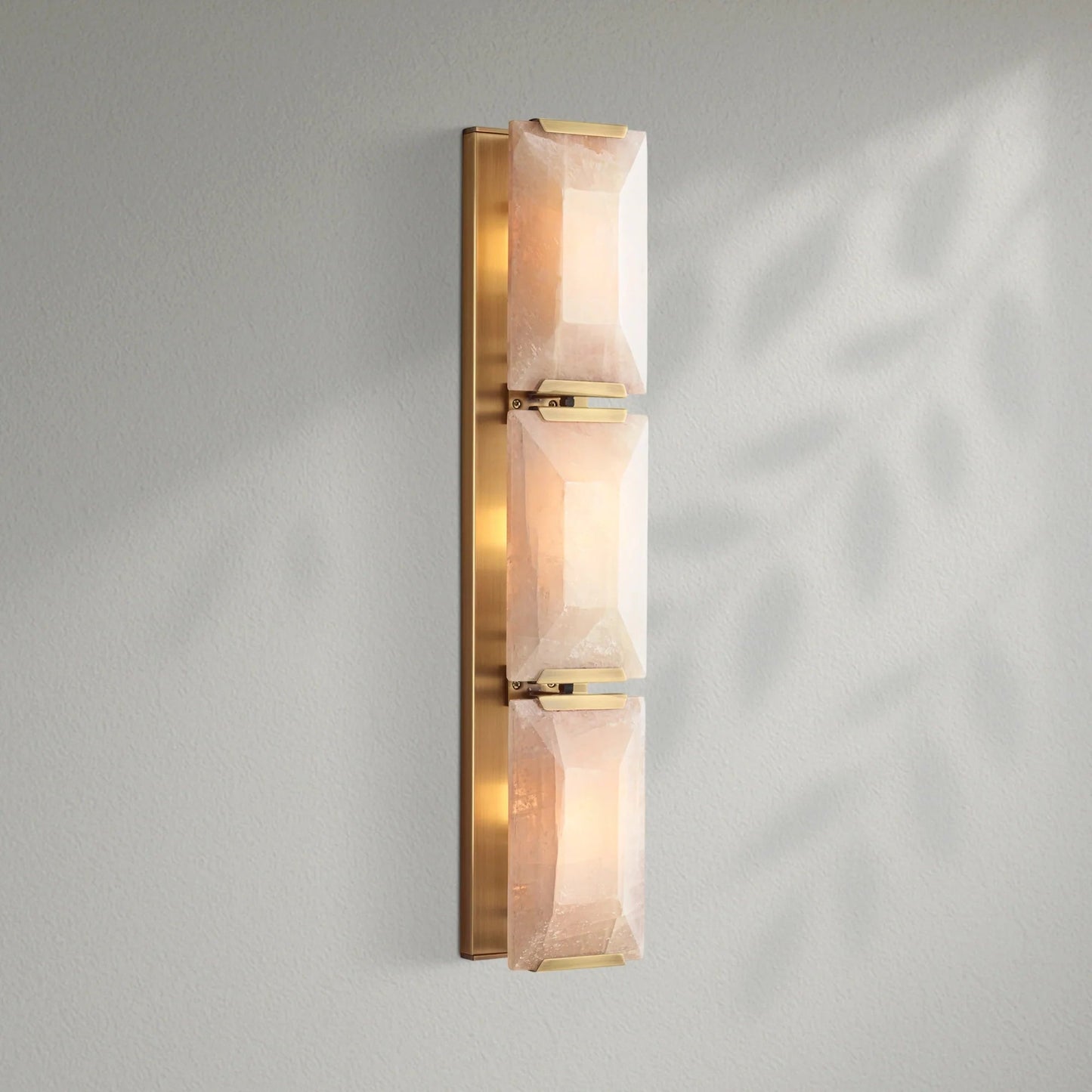 Harlows Calcite Triple Wall Sconce - Lightings Menu