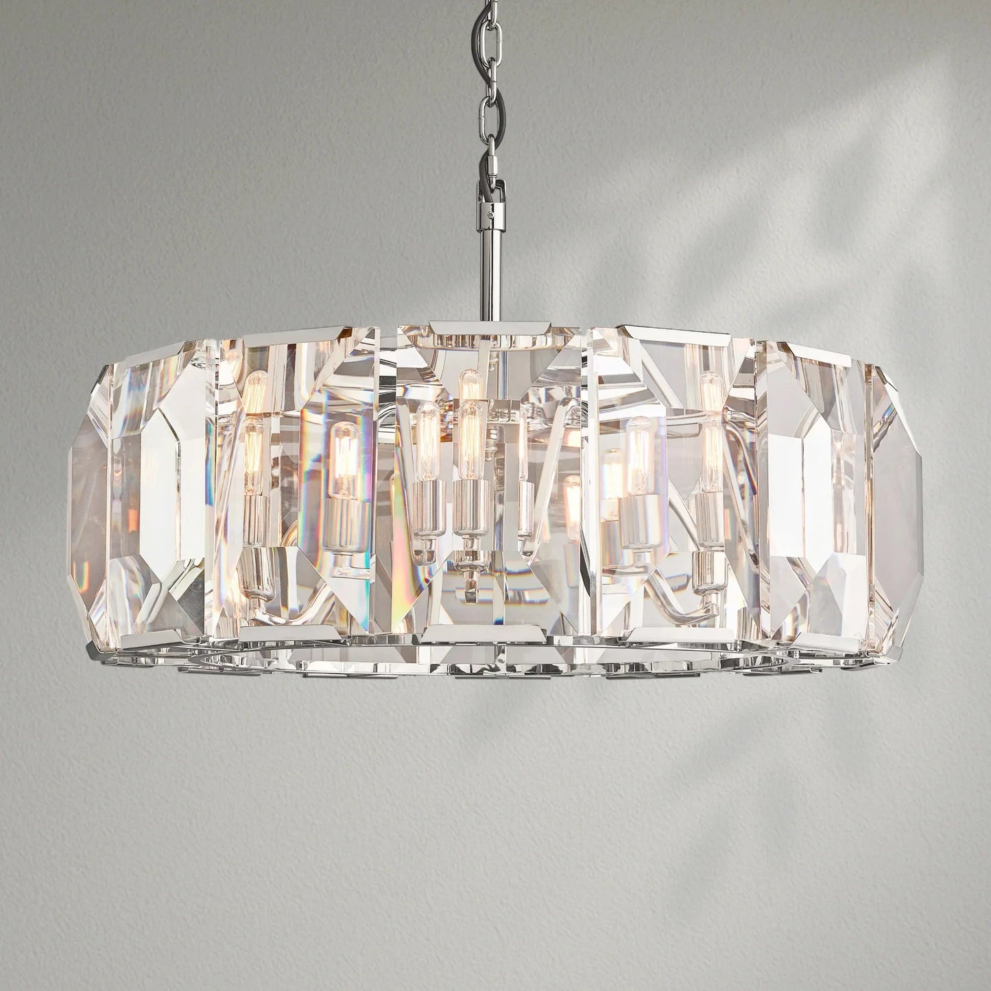 Harlows Crystal Round Chandelier - Lightings Menu