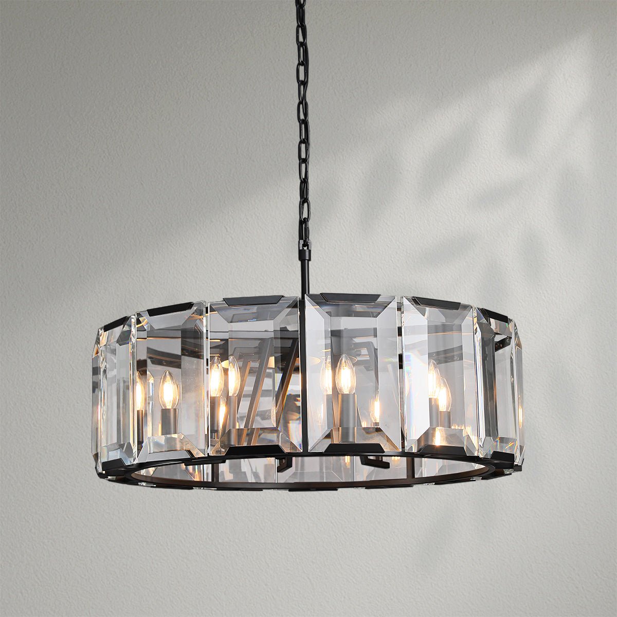 Harlows Crystal Round Chandelier - Lightings Menu