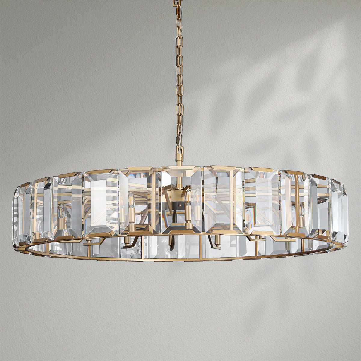 Harlows Crystal Round Chandelier - Lightings Menu