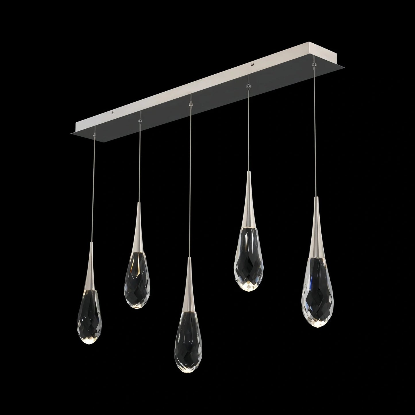 Hibiscus Linear LED Multi Pendant Light - Lightings Menu