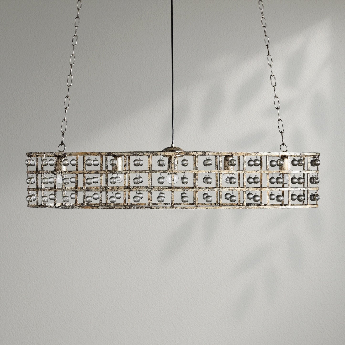 La Cagem 5 - Light Oval Chandelier - Lightings Menu