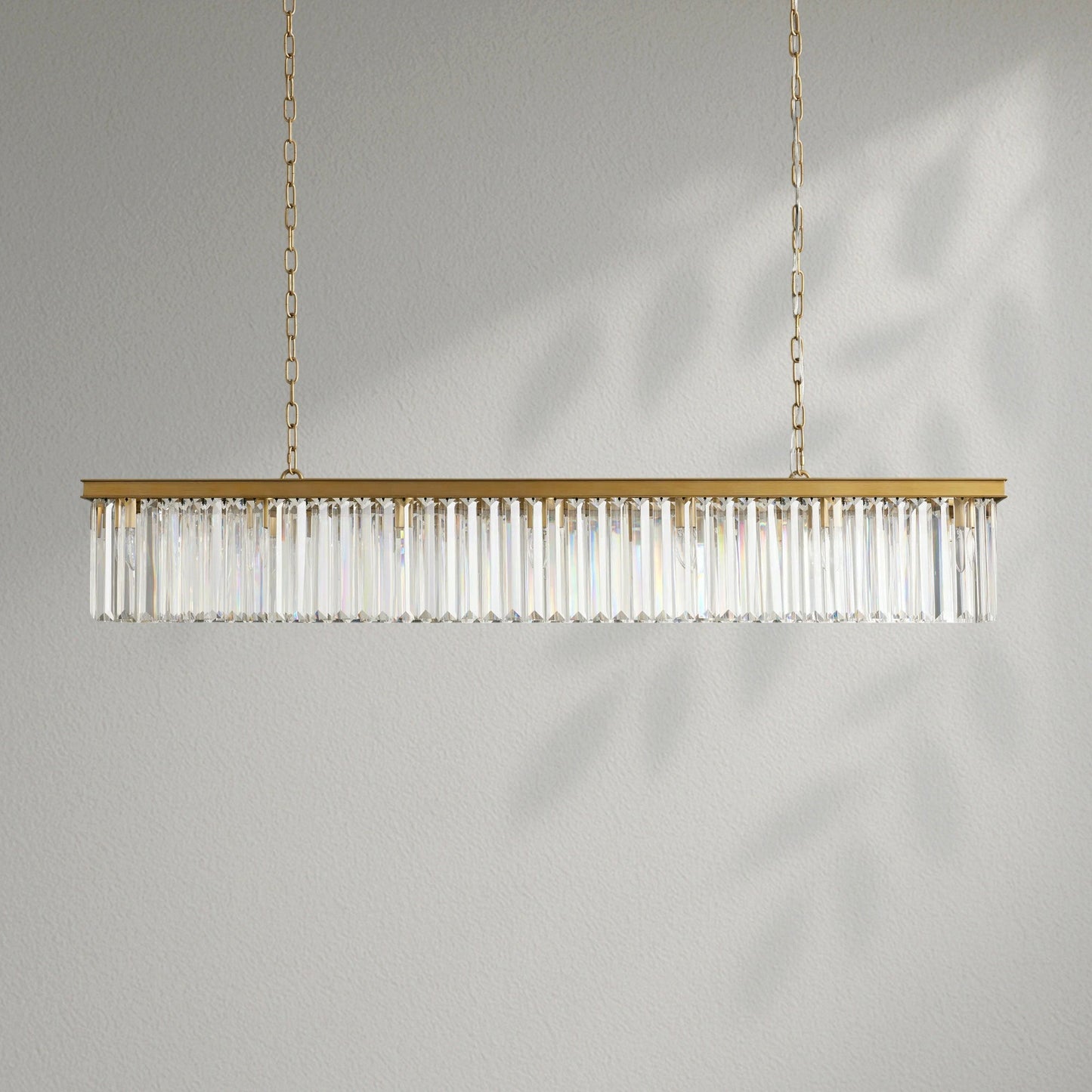 Leylind Rectangular Chandelier - Lightings Menu